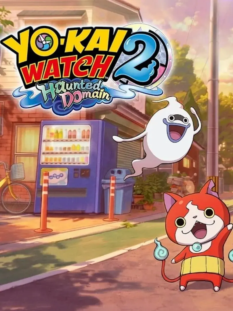 Jaquette de Yo-kai Watch 2: Haunted Domain